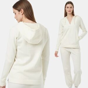 TENTREE SeaFleece Placket Hoodie Size Medium